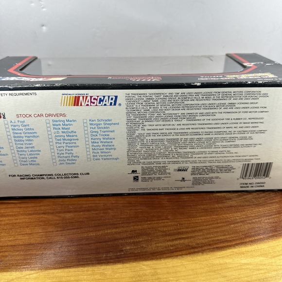 1992 Edition Racing Champions 1:24 McDonald's #27 Nascar‎ Jimmy Spencer - Picture 4 of 8